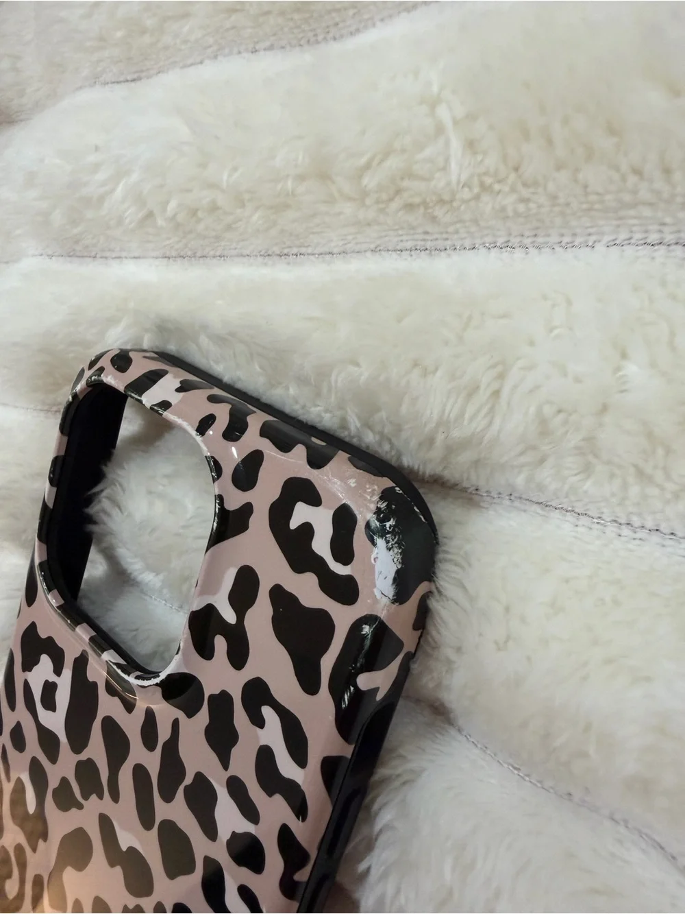BURGA Pink Leopard Protective Phone Case for IPhone 15 Pro